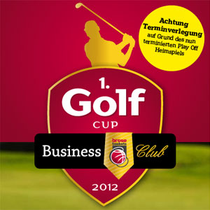 Organisation des  1. Golf-Cup des Brose Baskets Business Clubs